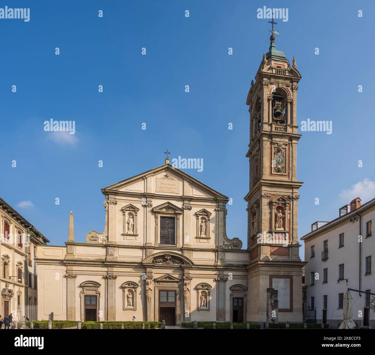 Basilica di santo stefano maggiore hires stock photography and images