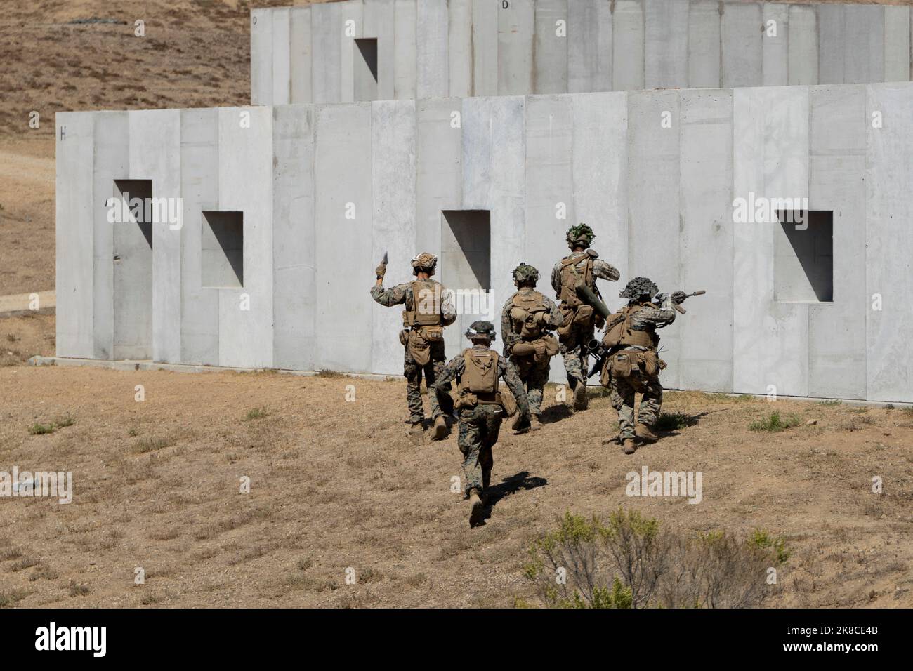U.S. Marines with 1st Battalion, 4th Marine Regiment, 1st Marine ...