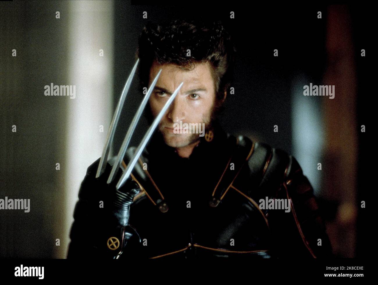 HUGH JACKMAN, X-MEN, 2000 Stock Photo