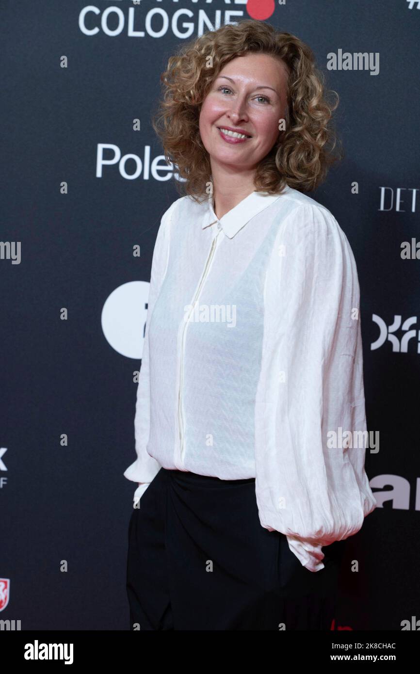 Cologne, Deutschland. 22nd Oct, 2022. Director Nana NEUL Red Carpet Red
