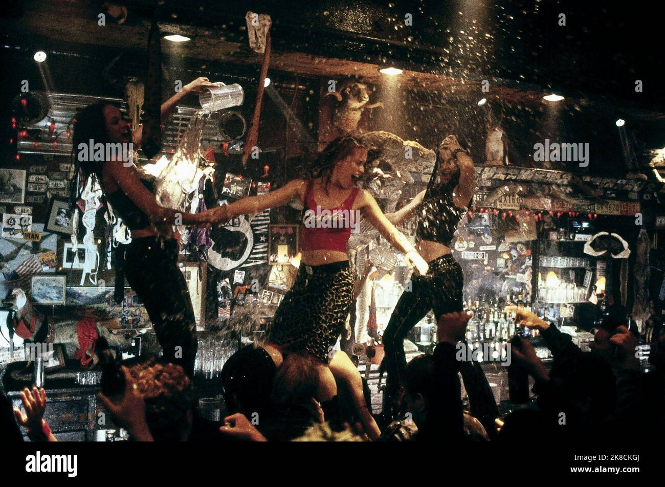 Tyra Banks, Piper Perabo & Bridget Moynahan Film: Coyote Ugly (2000) Characters: Zoe,Violet Sanford & Rachel  Director: David Mcnally 31 July 2000   **WARNING** This Photograph is for editorial use only and is the copyright of TOUCHSTONE and/or the Photographer assigned by the Film or Production Company and can only be reproduced by publications in conjunction with the promotion of the above Film. A Mandatory Credit To TOUCHSTONE is required. The Photographer should also be credited when known. No commercial use can be granted without written authority from the Film Company. Stock Photo