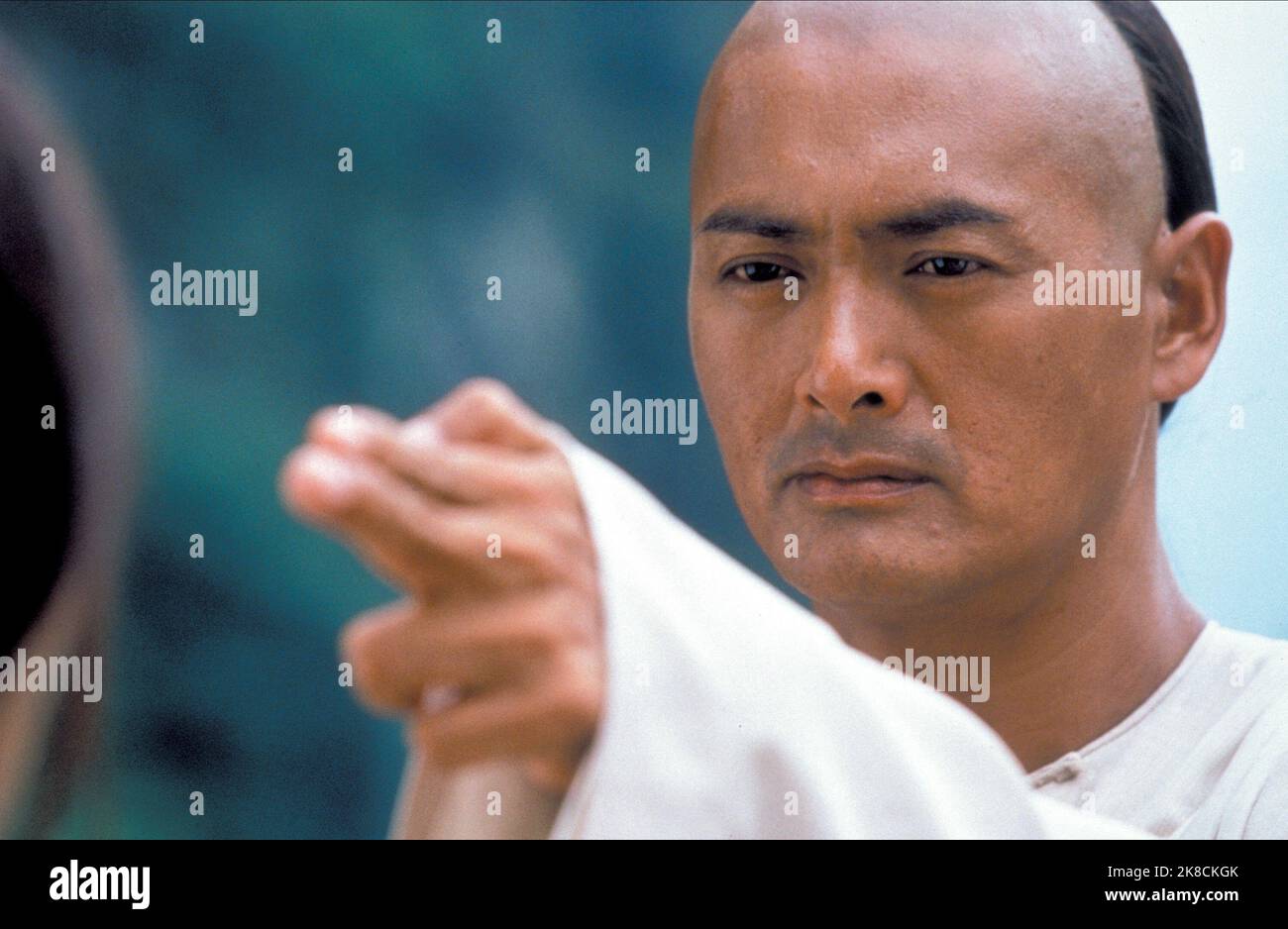 Chow Yun-Fat Film: Crouching Tiger, Hidden Dragon (Wo hu cang long) Characters: Master Li Mu Bai  Tw/Chn/Hk/Usa 2000, Director: Ang Lee 18 May 2000   **WARNING** This Photograph is for editorial use only and is the copyright of SONY PICTURES CLASSICS and/or the Photographer assigned by the Film or Production Company and can only be reproduced by publications in conjunction with the promotion of the above Film. A Mandatory Credit To SONY PICTURES CLASSICS is required. The Photographer should also be credited when known. No commercial use can be granted without written authority from the Film Co Stock Photo