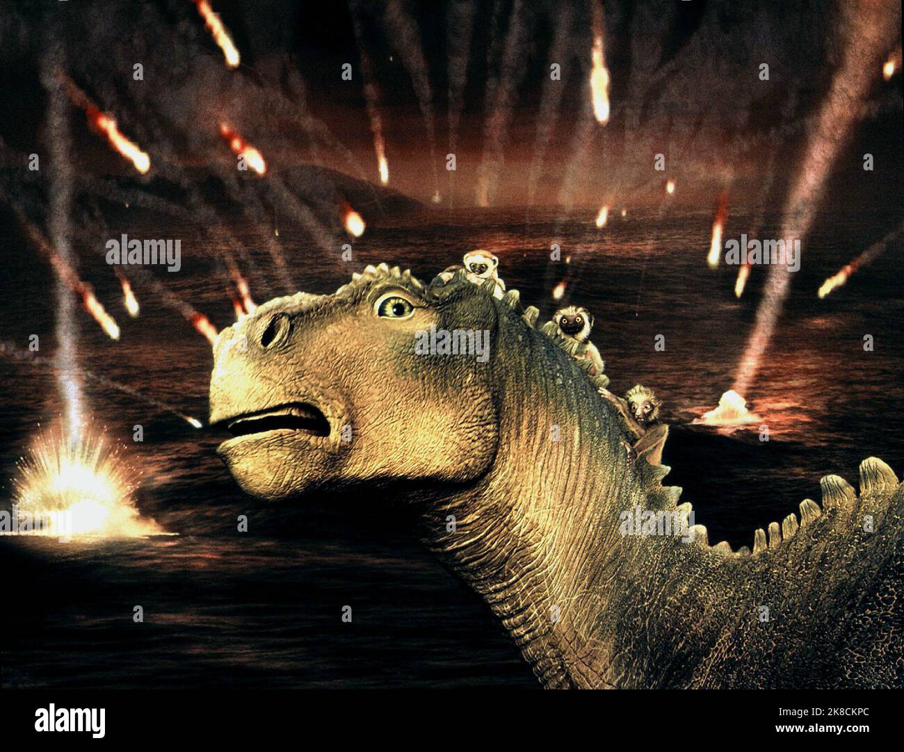 Aladar Film: Dinosaur (2000) Characters: Aladar  Director: Eric Leighton 13 May 2000   **WARNING** This Photograph is for editorial use only and is the copyright of WALT DISNEY and/or the Photographer assigned by the Film or Production Company and can only be reproduced by publications in conjunction with the promotion of the above Film. A Mandatory Credit To WALT DISNEY is required. The Photographer should also be credited when known. No commercial use can be granted without written authority from the Film Company. Stock Photo