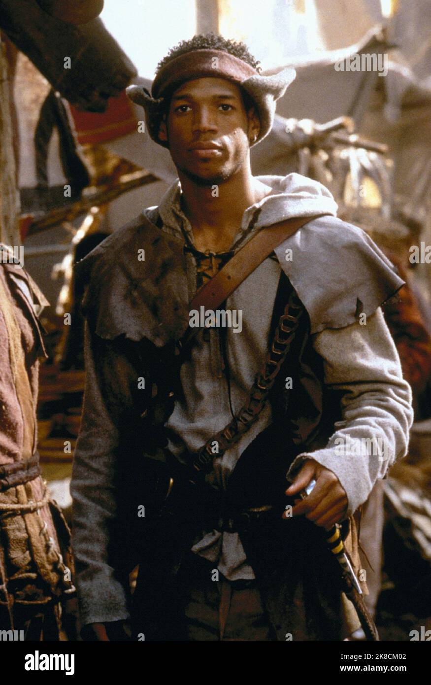 Marlon Wayans Film: Dungeons & Dragons (2000) Characters: Snails  Director: Courtney Solomon 08 December 2000   **WARNING** This Photograph is for editorial use only and is the copyright of NEW LINE and/or the Photographer assigned by the Film or Production Company and can only be reproduced by publications in conjunction with the promotion of the above Film. A Mandatory Credit To NEW LINE is required. The Photographer should also be credited when known. No commercial use can be granted without written authority from the Film Company. Stock Photo