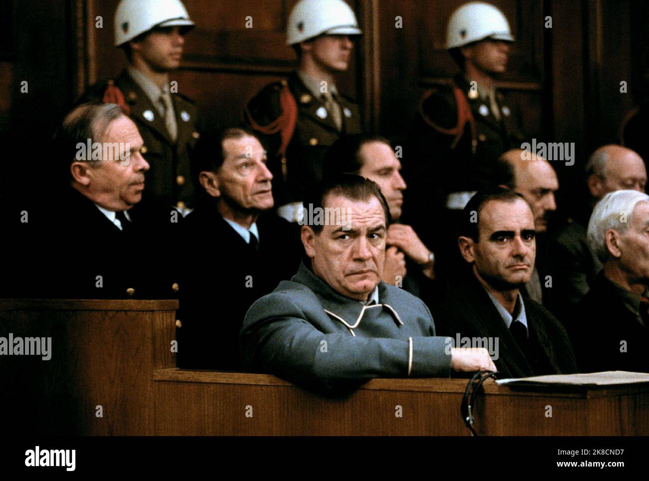 Brian Cox Film: Nuremberg (2000) Characters: Reichsmarschall Hermann Goring  Director: Yves Simoneau 16 July 2000   **WARNING** This Photograph is for editorial use only and is the copyright of BRITISH AMERICAN ENTERTAINMENT and/or the Photographer assigned by the Film or Production Company and can only be reproduced by publications in conjunction with the promotion of the above Film. A Mandatory Credit To BRITISH AMERICAN ENTERTAINMENT is required. The Photographer should also be credited when known. No commercial use can be granted without written authority from the Film Company. Stock Photo
