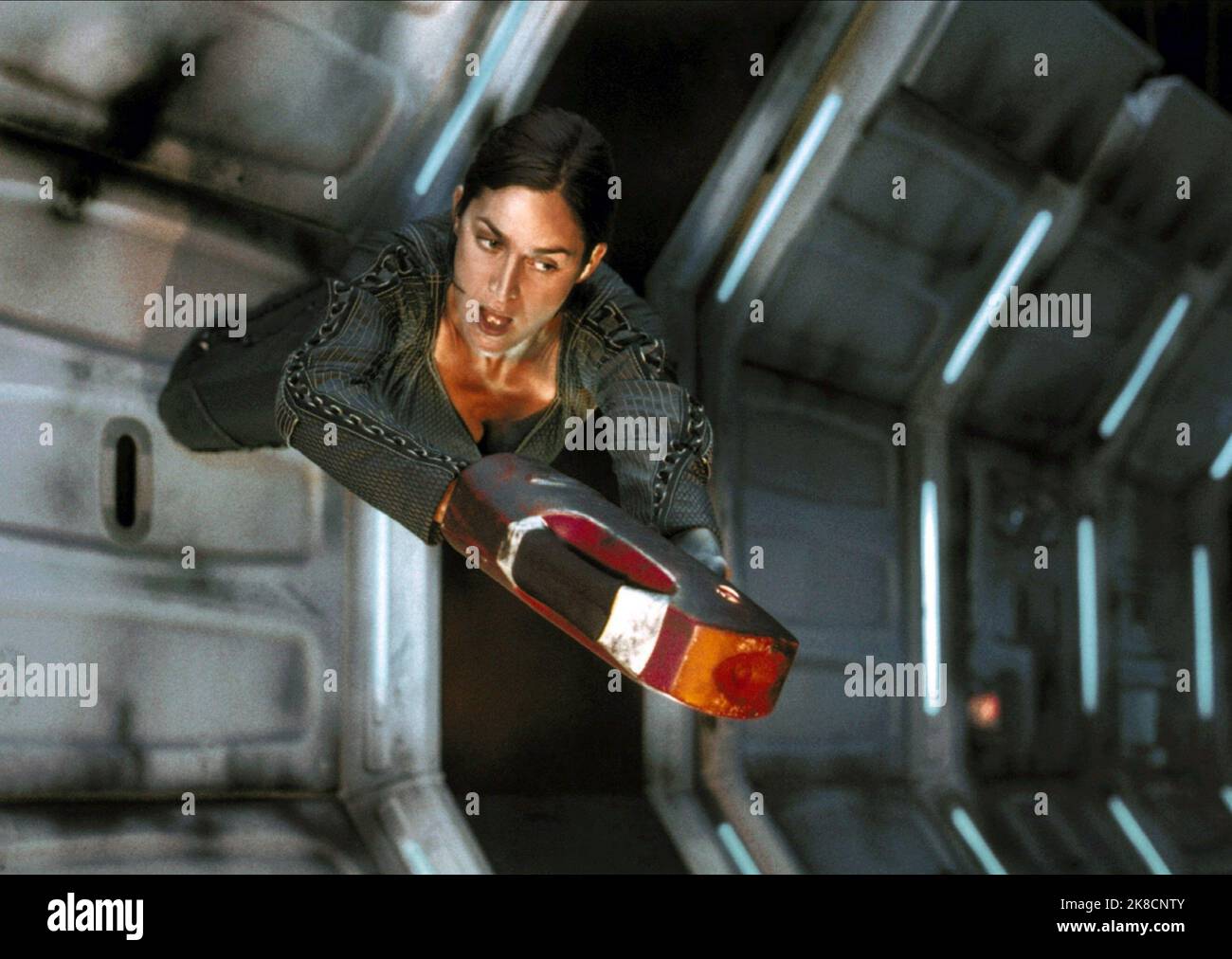 Carrie-Anne Moss Film: Red Planet (USA/AUS 2000) Characters: Cmdr. Kate Bowman  Director: Antony Hoffman 06 November 2000   **WARNING** This Photograph is for editorial use only and is the copyright of WARNER BROS. and/or the Photographer assigned by the Film or Production Company and can only be reproduced by publications in conjunction with the promotion of the above Film. A Mandatory Credit To WARNER BROS. is required. The Photographer should also be credited when known. No commercial use can be granted without written authority from the Film Company. Stock Photo