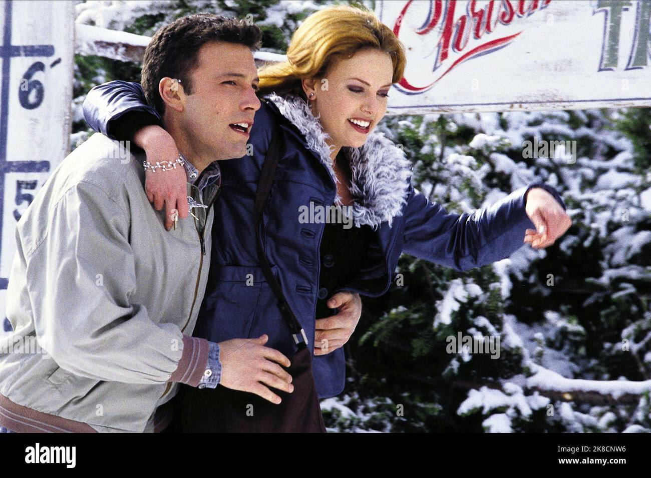 Ben Affleck And Charlize Theron Film Reindeer Games Usa 2000 Characters Rudy Ashley Director