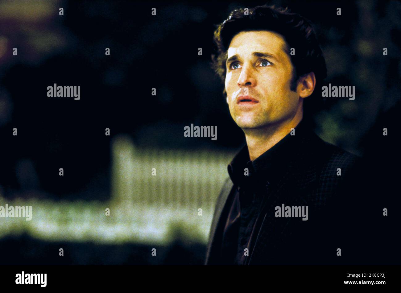 Patrick Dempsey Film: Scream 3 (USA 2000) Characters: Mark Kincaid  Director: Wes Craven 03 February 2000   **WARNING** This Photograph is for editorial use only and is the copyright of DIMENSION FILMS and/or the Photographer assigned by the Film or Production Company and can only be reproduced by publications in conjunction with the promotion of the above Film. A Mandatory Credit To DIMENSION FILMS is required. The Photographer should also be credited when known. No commercial use can be granted without written authority from the Film Company. Stock Photo