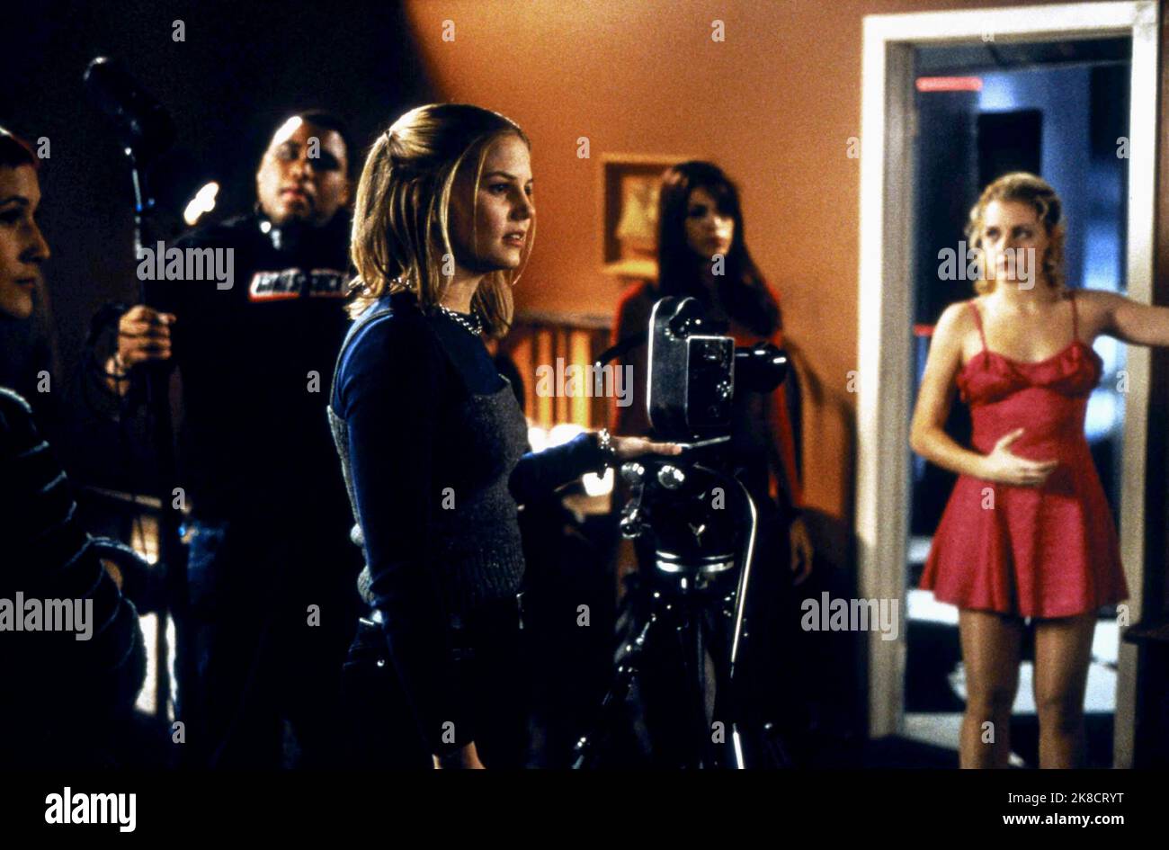 Jennifer Morrison, Eva Mendes & Jessica Cauffiel Film: Urban Legends 2: Final Cut (2000) Characters: Amy Mayfield,Vanessa Valdeon & Sandra Petruzzi  Director: John Ottman 19 September 2000   **WARNING** This Photograph is for editorial use only and is the copyright of PHOENIX PICTURES and/or the Photographer assigned by the Film or Production Company and can only be reproduced by publications in conjunction with the promotion of the above Film. A Mandatory Credit To PHOENIX PICTURES is required. The Photographer should also be credited when known. No commercial use can be granted without writt Stock Photo