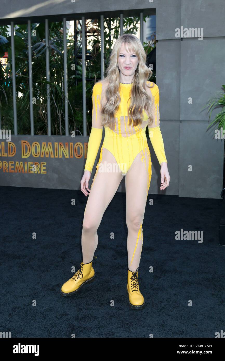 Jurassic World Dominion World Premiere at TCL Chinese Theater IMAX on June 6, 2022 in Los Angeles, CA Featuring: Emily Carmichael Where: Los Angeles, California, United States When: 07 Jun 2022 Credit: Nicky Nelson/WENN Stock Photo