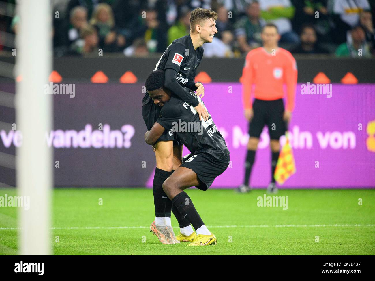 jubilation Jesper LINDSTROEM (Lindstrom)(F) after his goal to 0:3, Eric ...