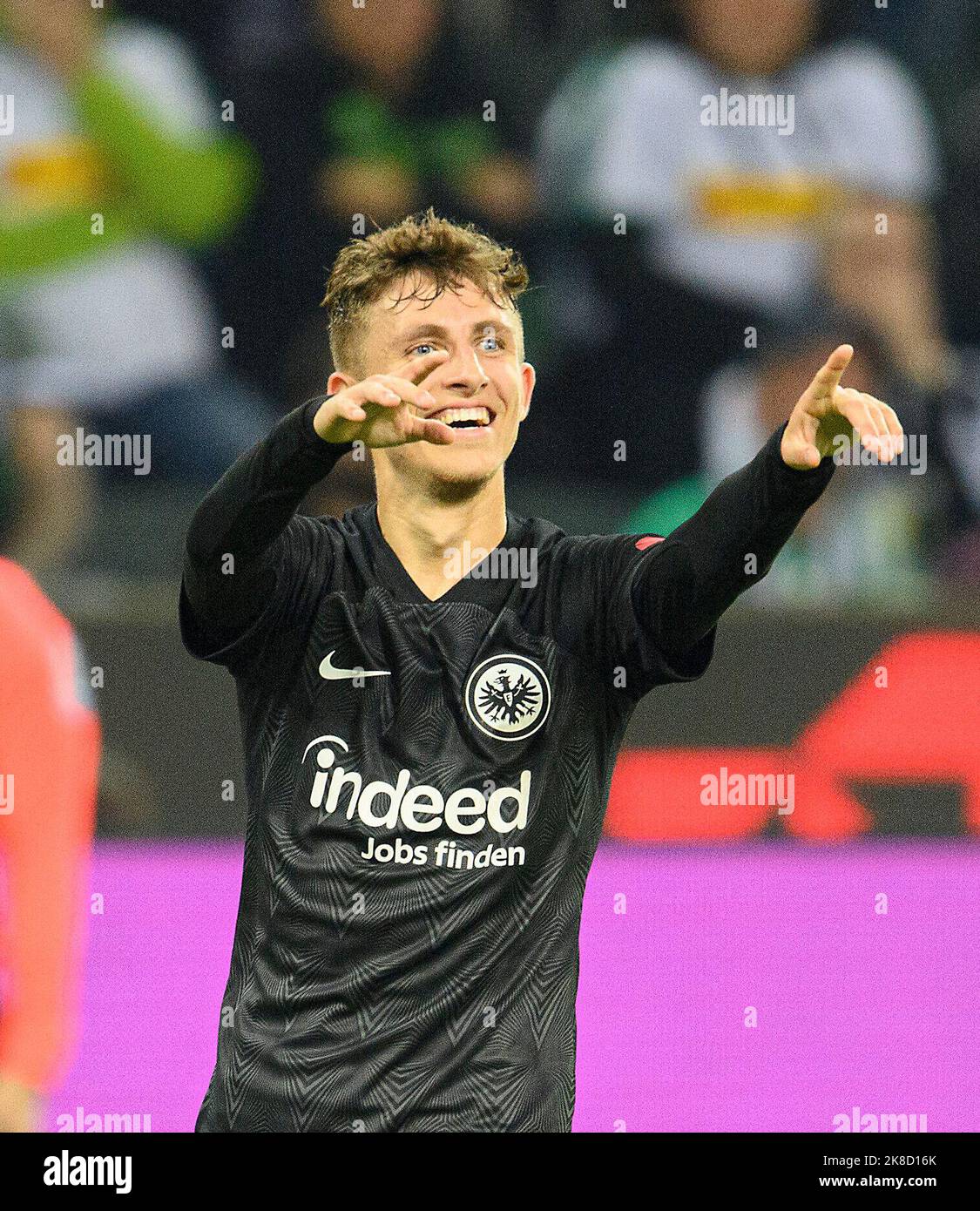 jubilation Jesper LINDSTROEM (Lindstrom) (F) after his goal to 0:3 ...
