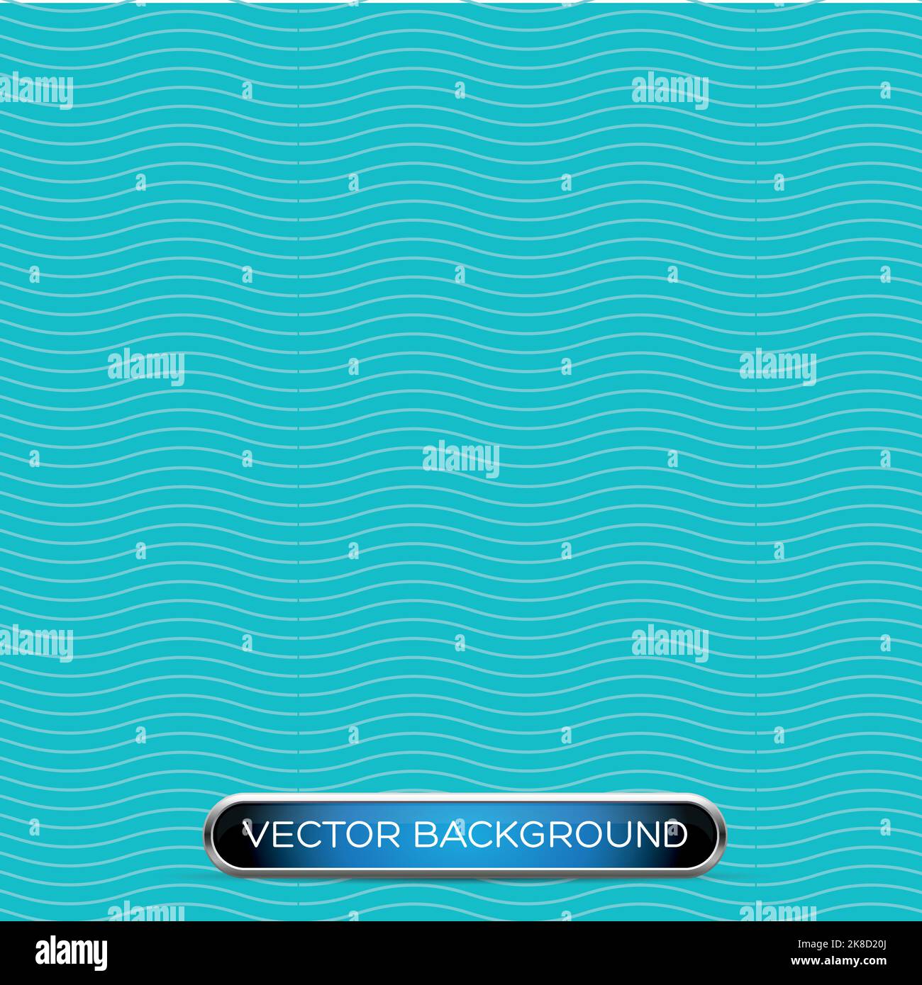 Waves lines pattern. Stock Vector