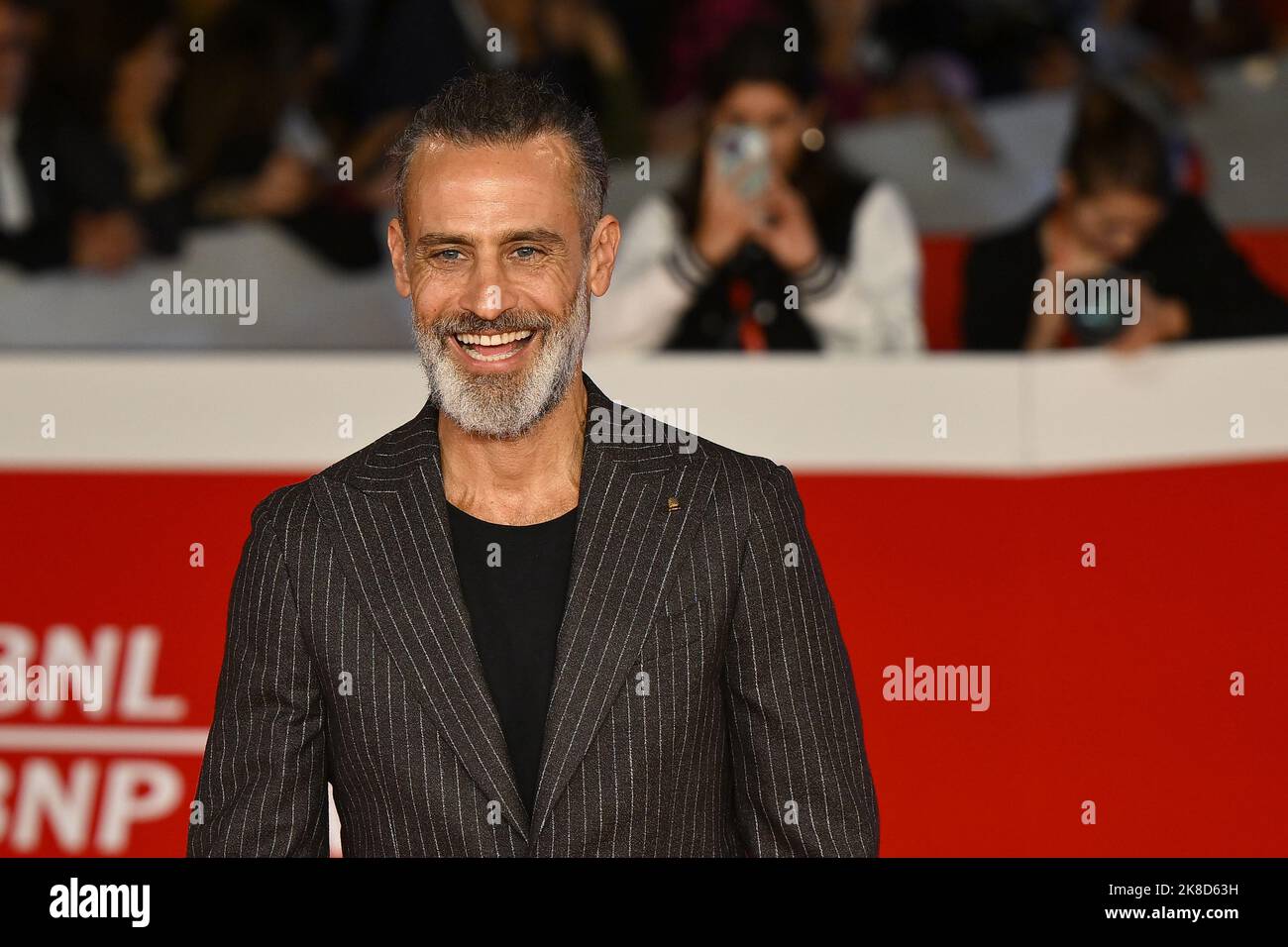 Rome, Italy - October 22: Raz Degan attends the Red Carpet during the 17th Rome Film Festival at Auditorium Parco della Musica on October 22, 2022 In Rome, Italy. Stock Photo
