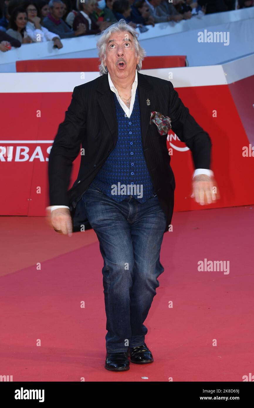 Rome, Italy. 22nd Oct, 2022. Rome Cinema Fest 2022. Rome Film Fest. Red carpet film "Era Ora". In the photo: Marco Columbro Credit: Independent Photo Agency/Alamy Live News Stock Photo