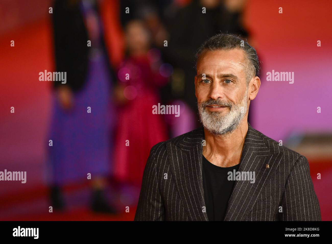 Rome, Italy - October 22: Raz Degan attends the Red Carpet during the 17th Rome Film Festival at Auditorium Parco della Musica on October 22, 2022 In Rome, Italy. Stock Photo