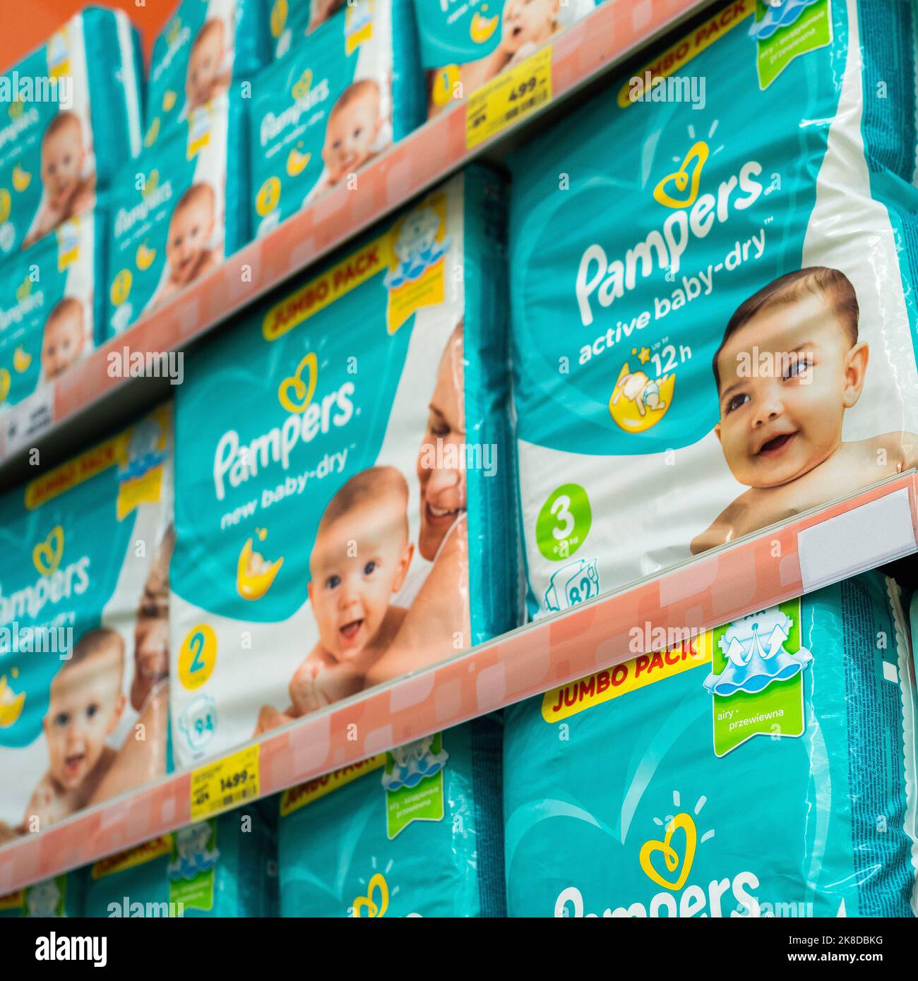 Baby diapers pampers hi-res stock photography and images - Alamy