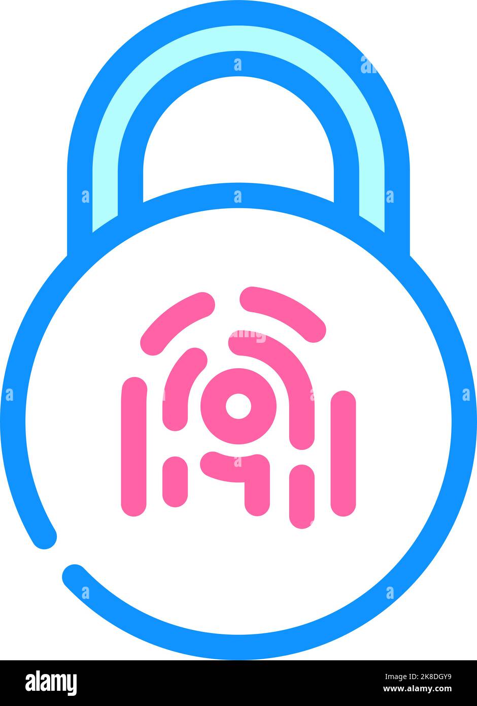private padlock color icon vector illustration Stock Vector Image & Art ...