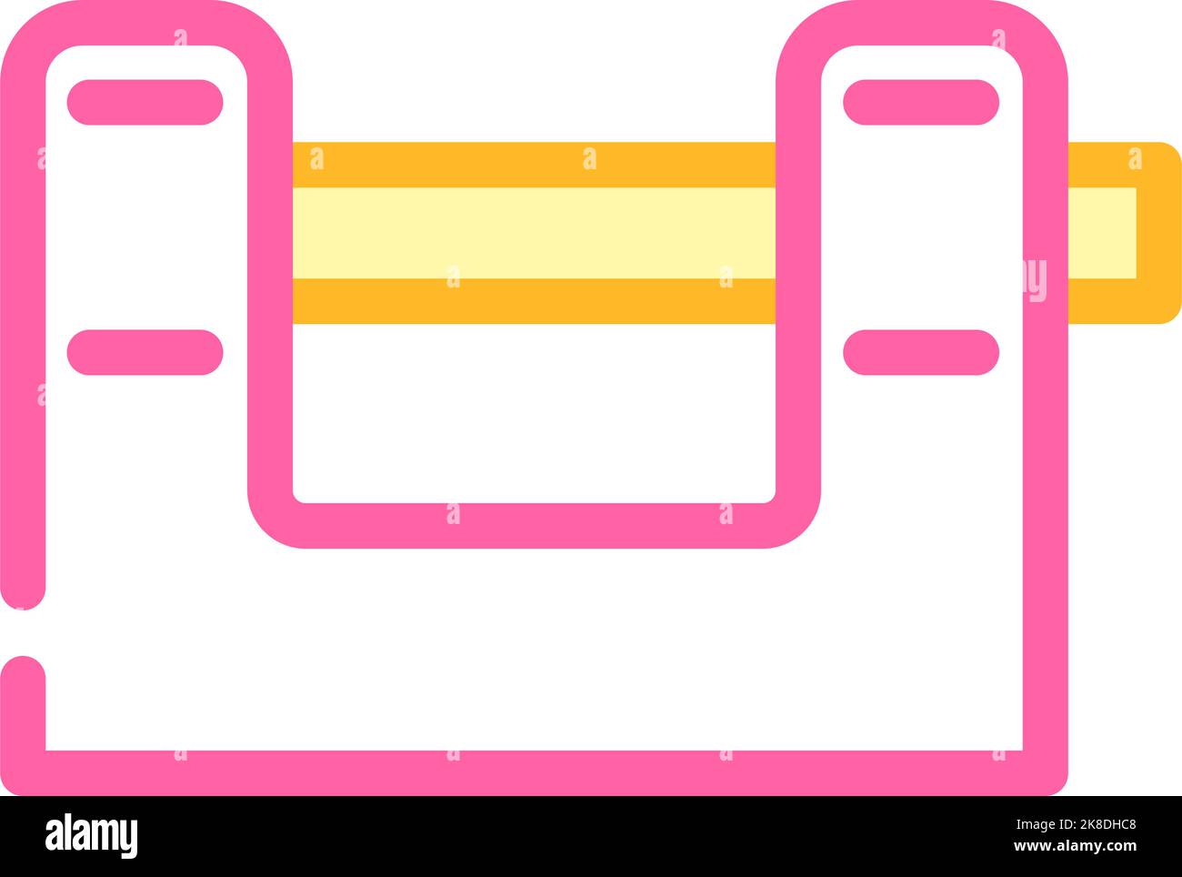 security padlock color icon vector illustration Stock Vector Image ...