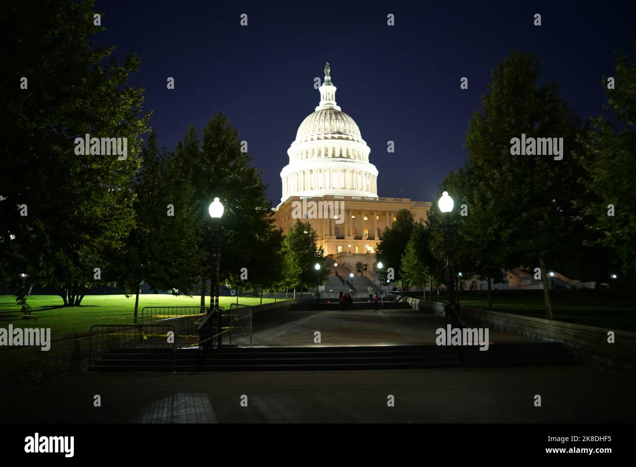 The United States Capitol, often called The Capitol or the Capitol Building, is the seat of the legislative branch of the U.S. federal government, whi Stock Photo
