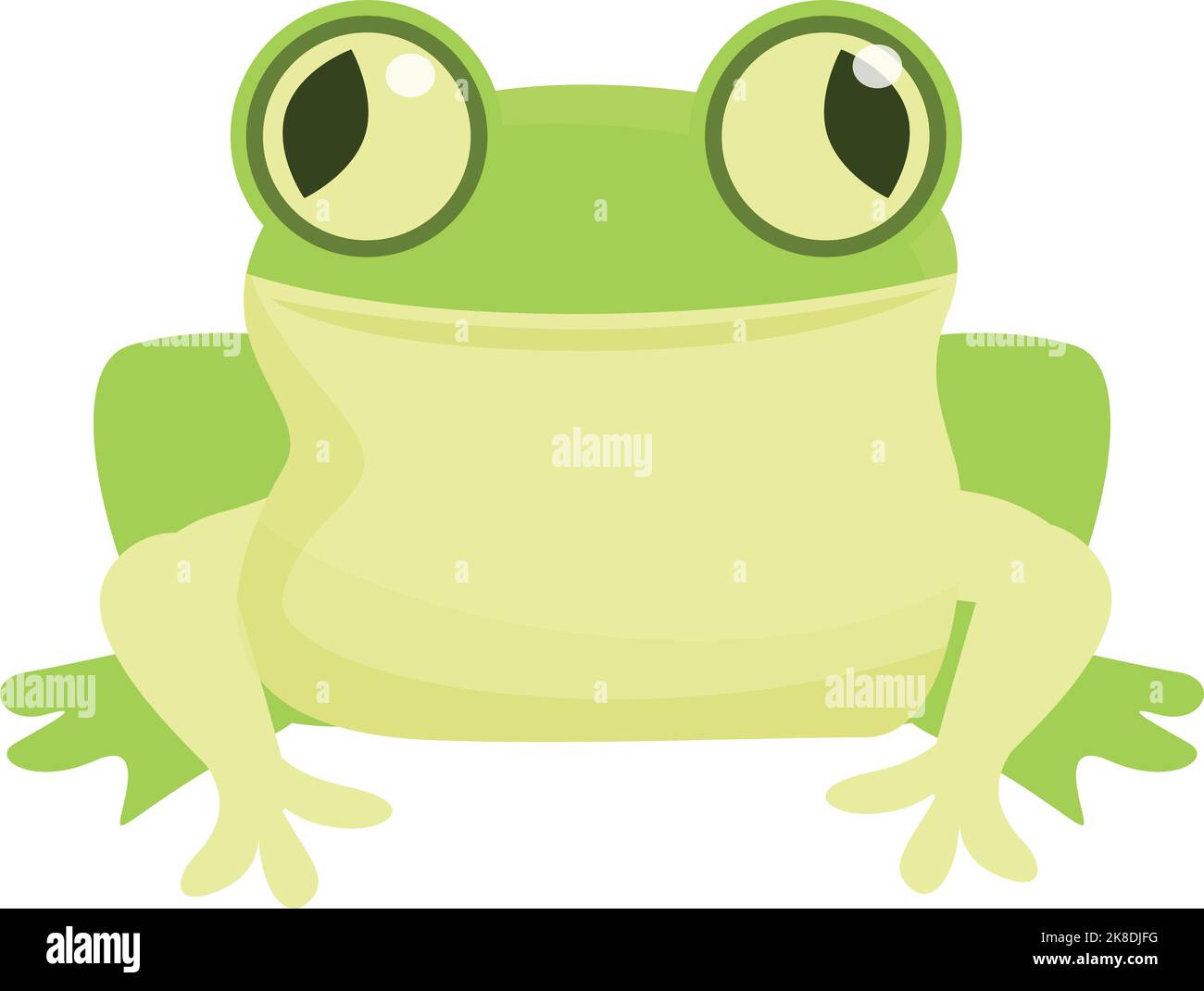 Smile frog icon cartoon vector. Cute character. Tree life Stock Vector ...