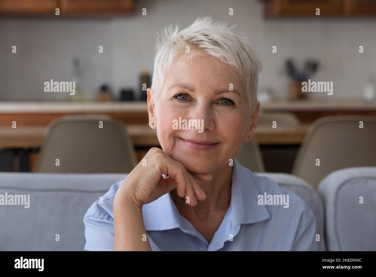 Attractive middle aged woman on hi-res stock photography and images - Alamy