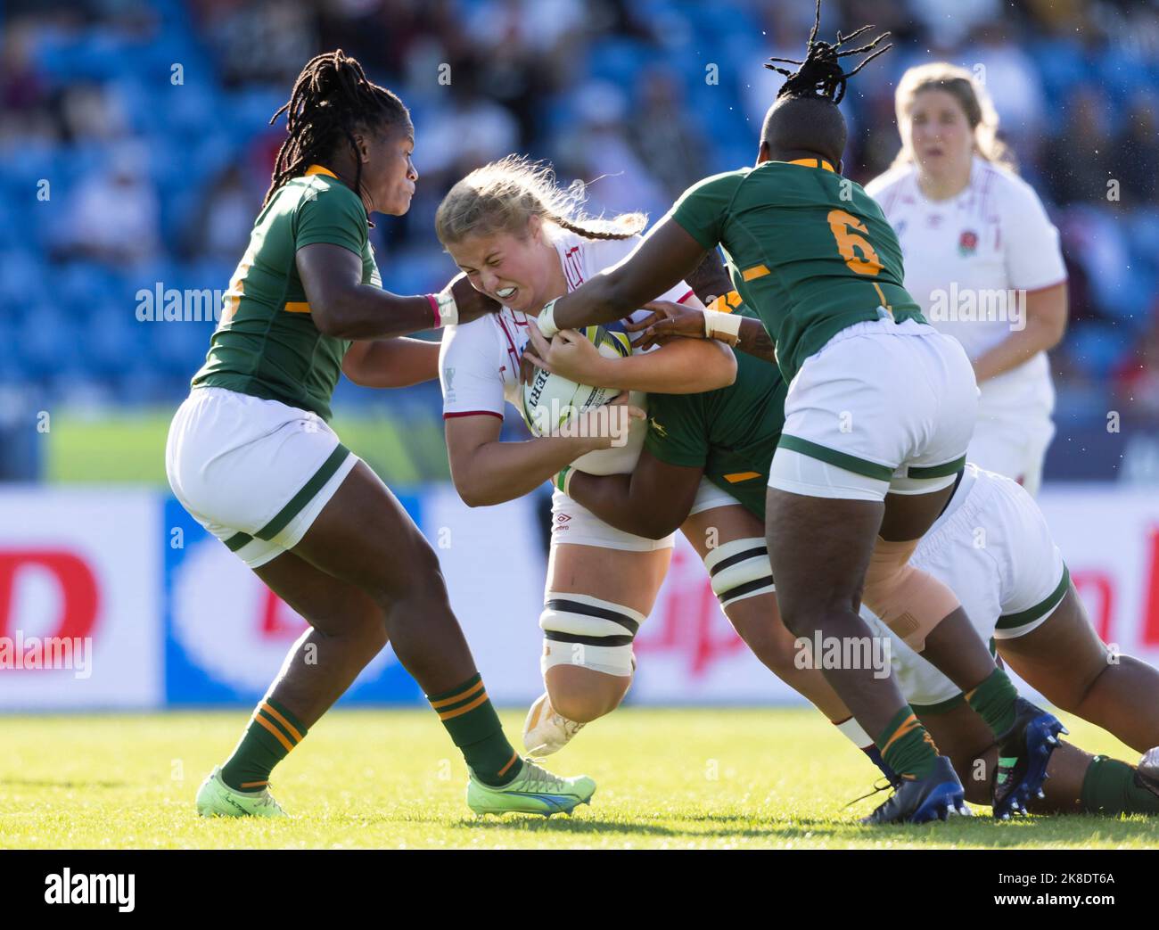 England's Morwenna Talling during the Women's Rugby World Cup pool C ...