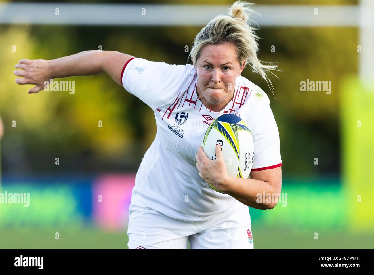 England's Marlie Packer during the Women's Rugby World Cup pool C match ...
