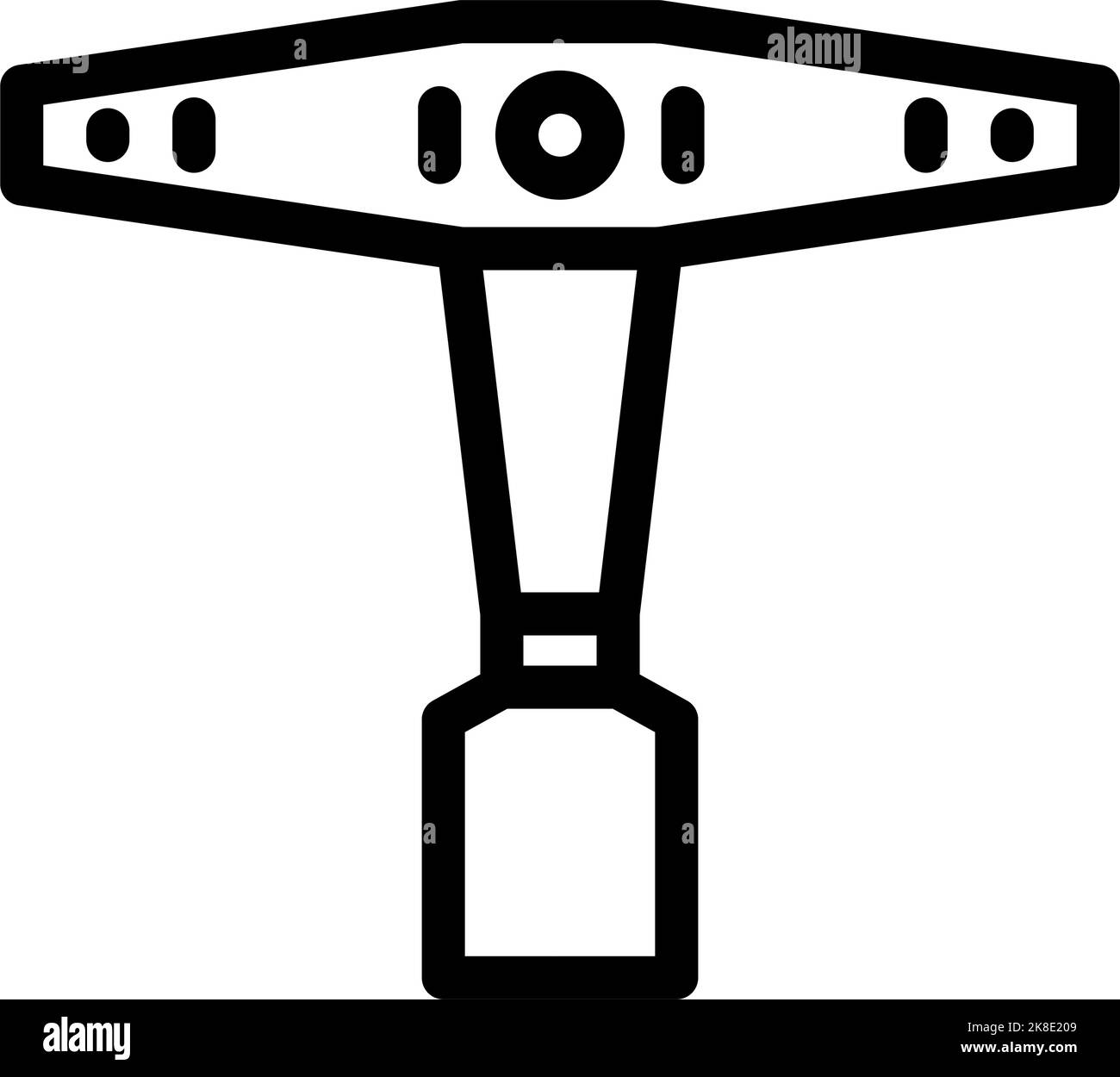 drum key line icon vector illustration Stock Vector Image & Art Alamy