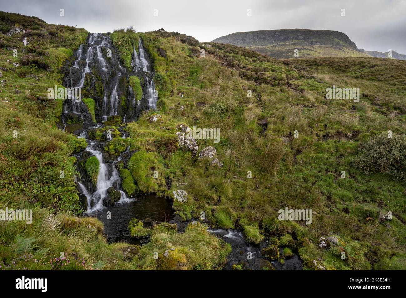 Bride's Veil Waterfall, Waterfall, Trotternish, Isle of Skye, Scotland