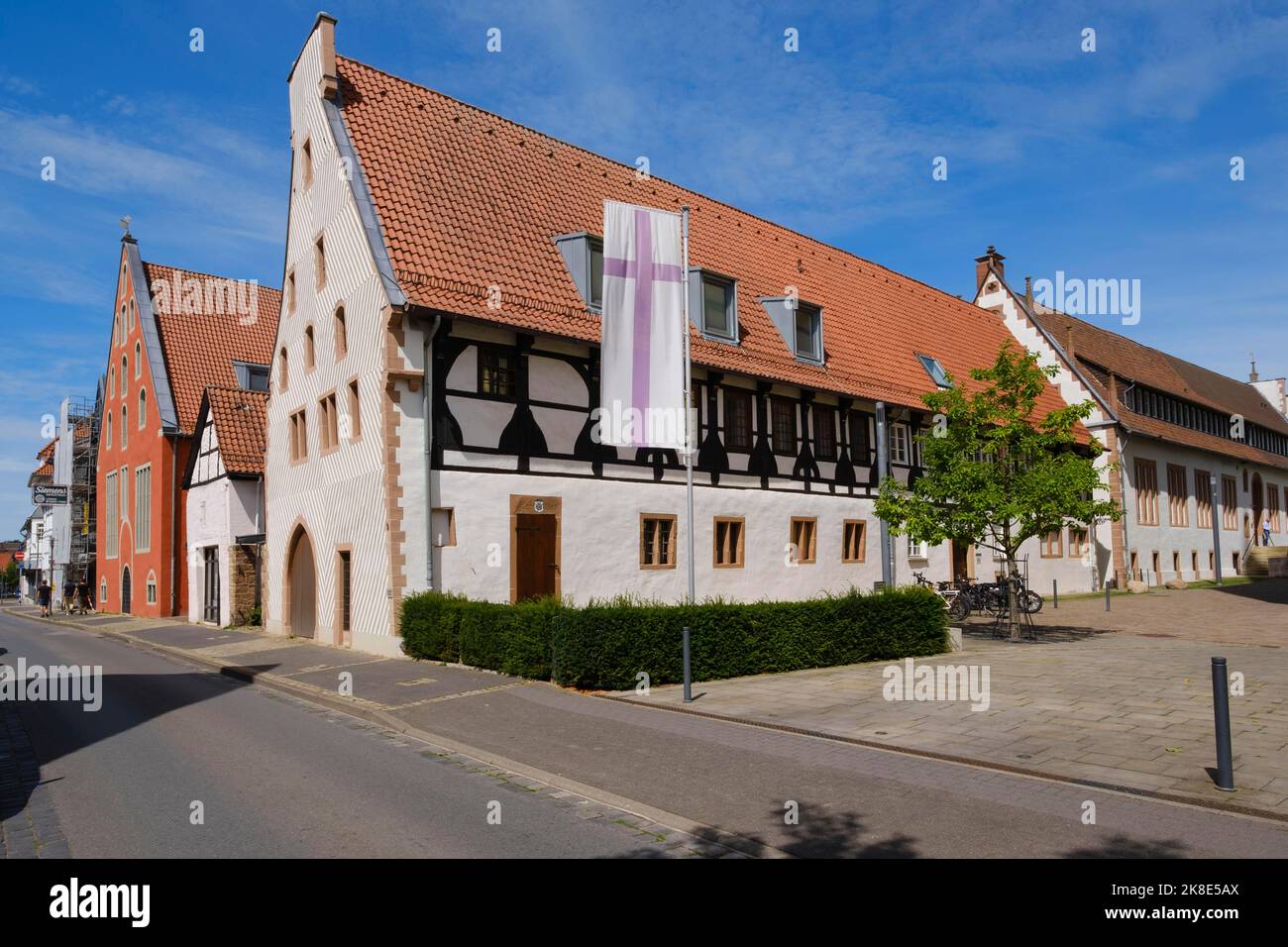 Zeughaus and Ballhaus, Old Town, Lemgo, East Westphalia-Lippe, North Rhine-Westphalia, Germany Stock Photo