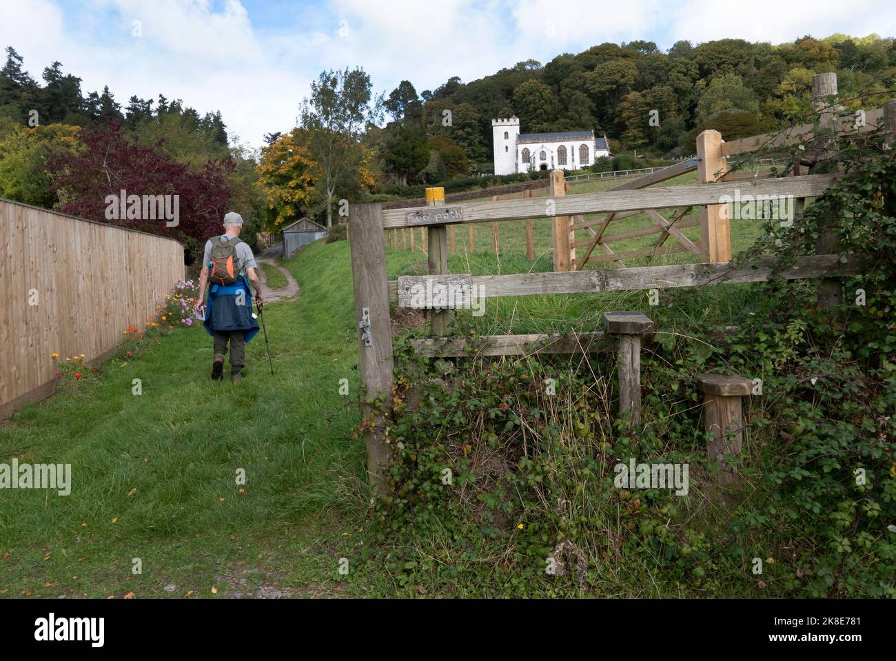 Pointless Path Seaworthy Church from the path across the North Devon.The stile seems ...