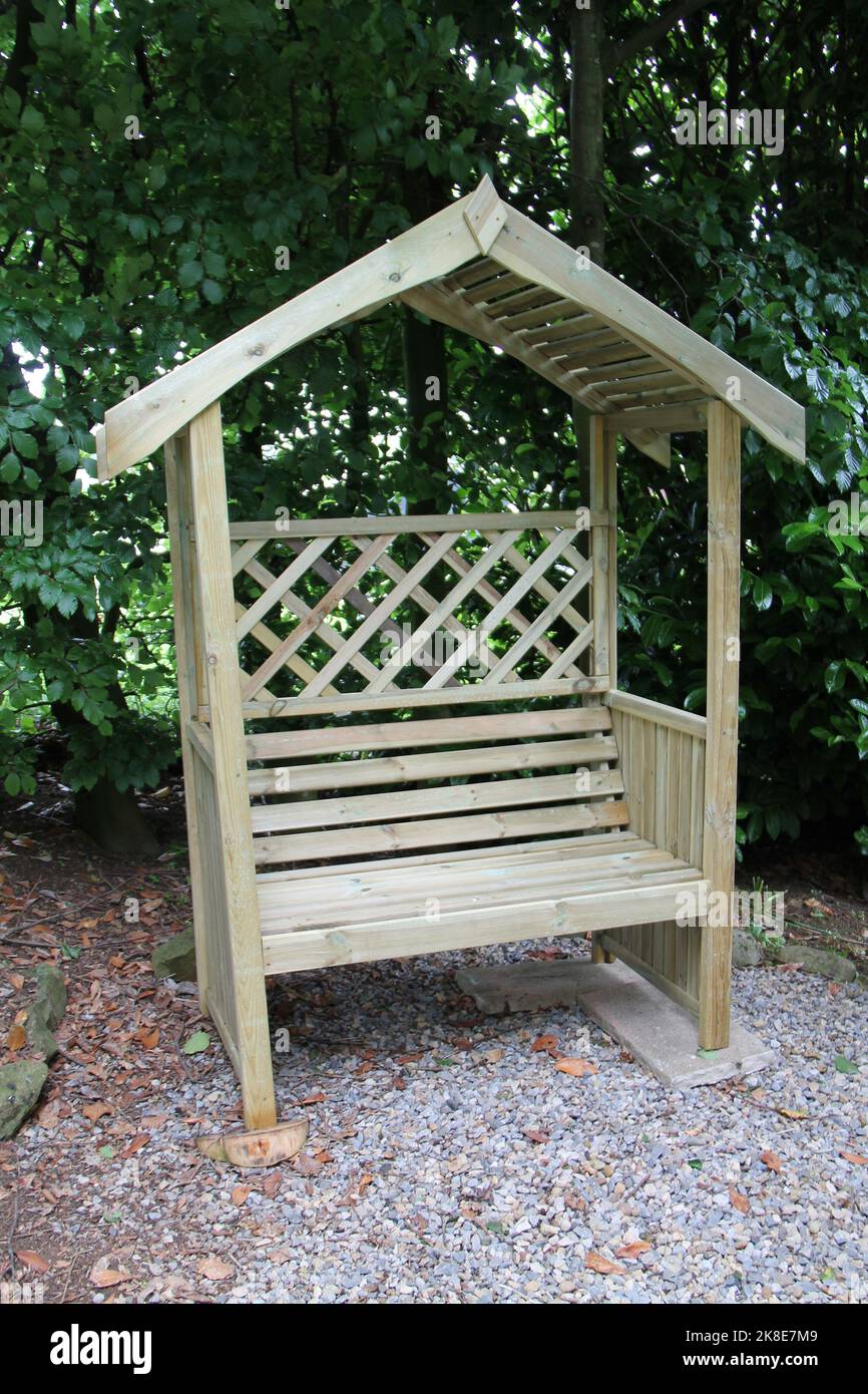 Covered garden 2025 bench seat