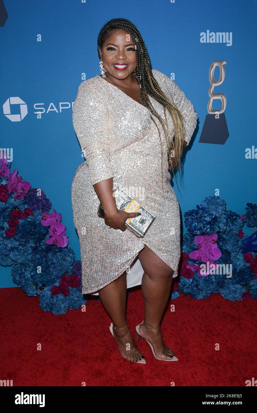 October 22, 2022, Los Angeles, California, USA BRELY EVANS arrives at