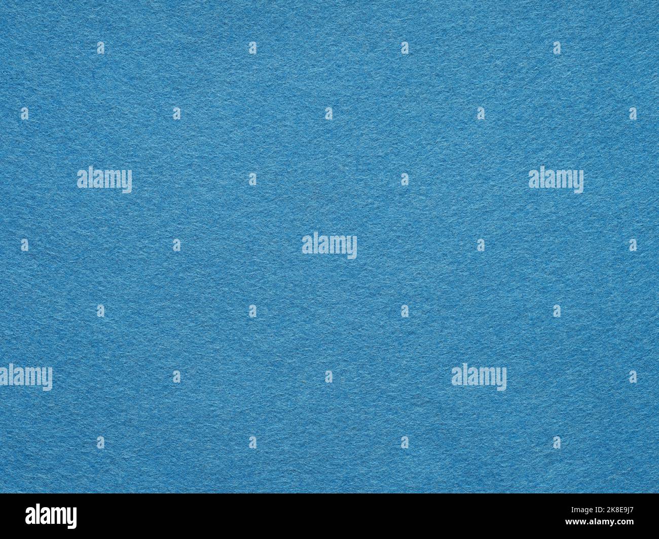 Sky blue felt texture abstract art background. Colored fabric fibers  surface. Empty space. Stock Photo