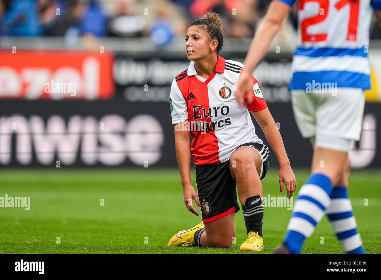 Zwolle Sabrine Ellouzi of Feyenoord V1 during the match between PEC