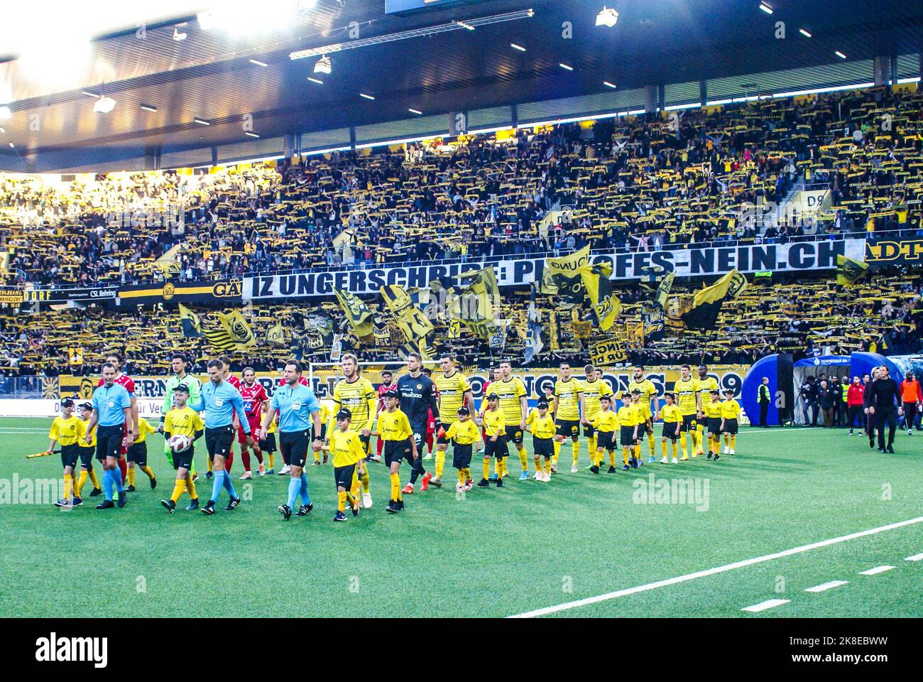 22.10.2022, Bern, Wankdorf, Swiss Super League: BSC Young Boys - FC
