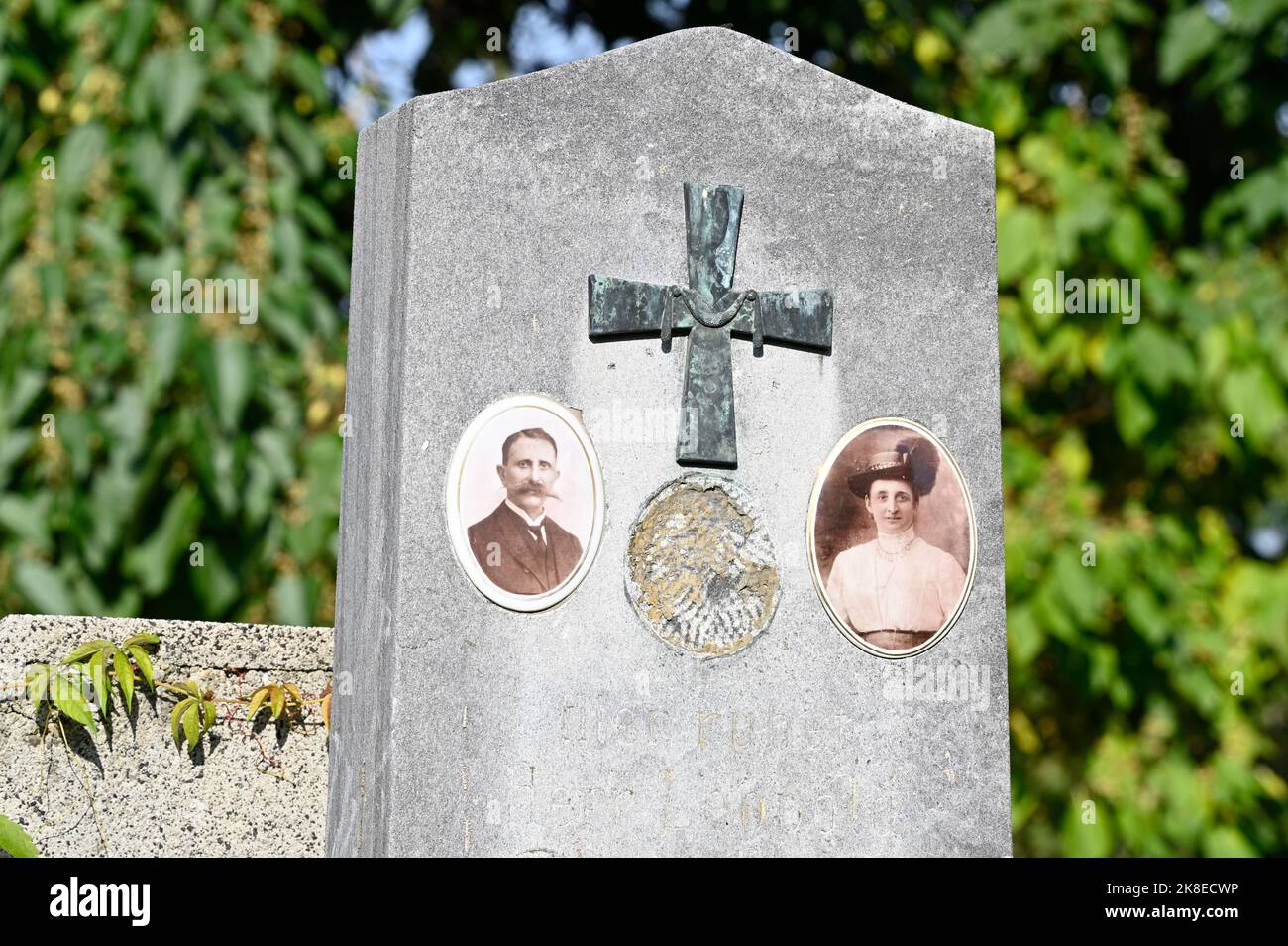 Vienna, Austria. The Vienna Central Cemetery Stock Photo