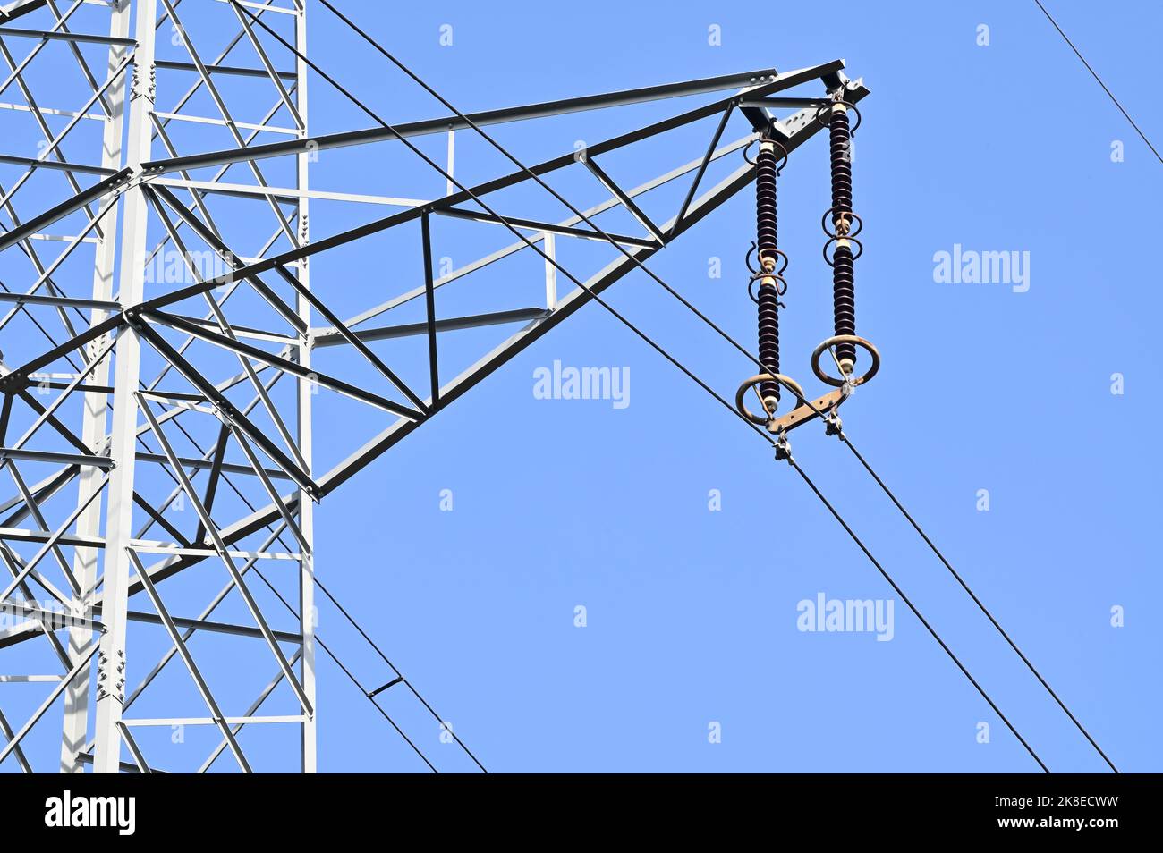 Vienna, Austria. transmission tower Stock Photo