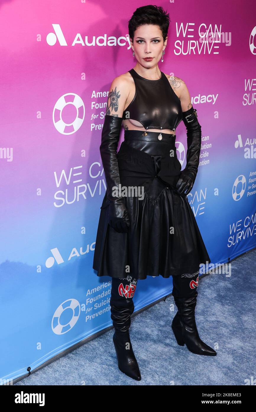 HOLLYWOOD, LOS ANGELES, CALIFORNIA, USA OCTOBER 22 American singer