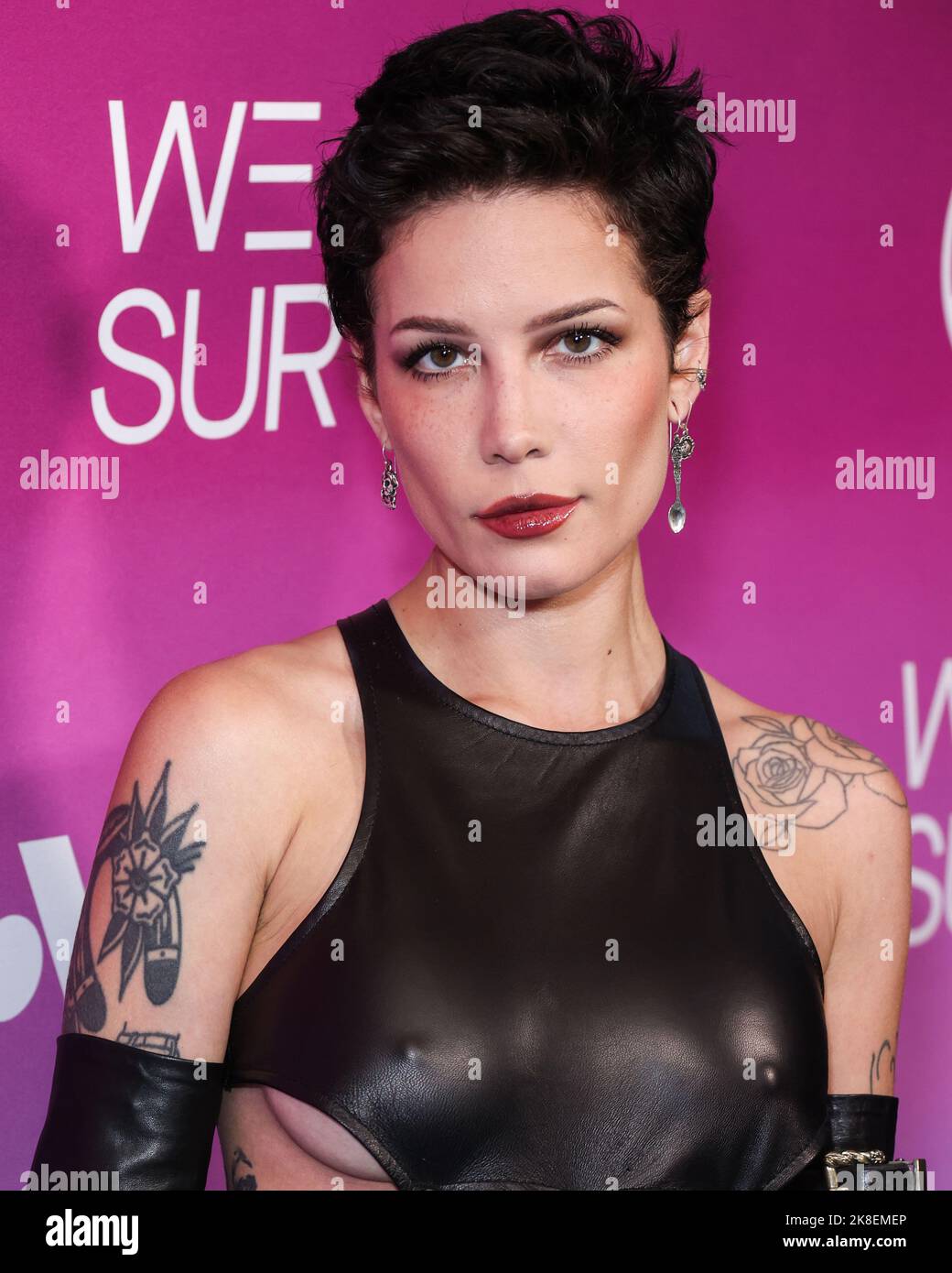 HOLLYWOOD, LOS ANGELES, CALIFORNIA, USA - OCTOBER 22: American singer-songwriter Halsey (Ashley