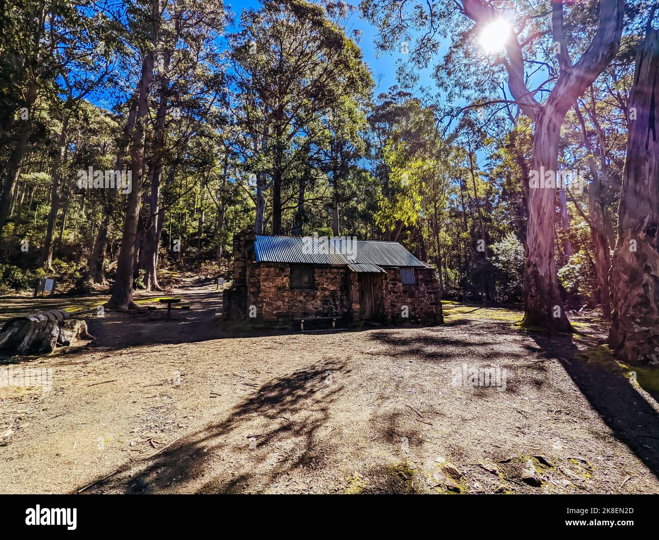 Junction Cabin in Hobart Tasmania Australia Stock Photo Alamy