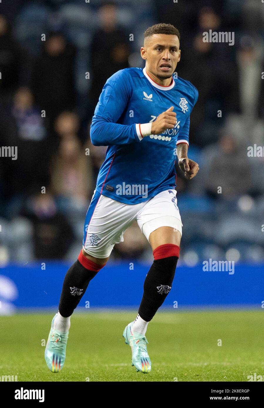 Rangers' James Tavenier during the Premier Sports Cup quarter final match at Ibrox Stadium