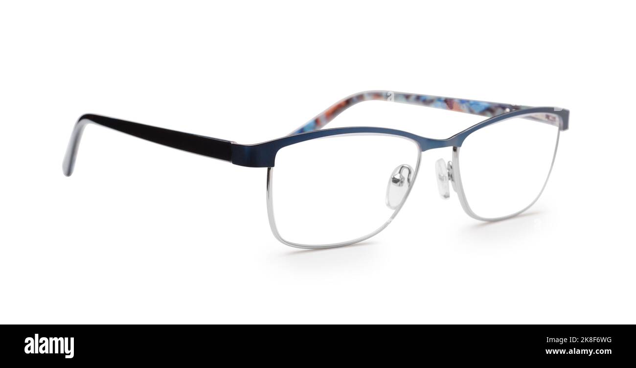 Fashion eye glasses isolated on white Stock Photo Alamy