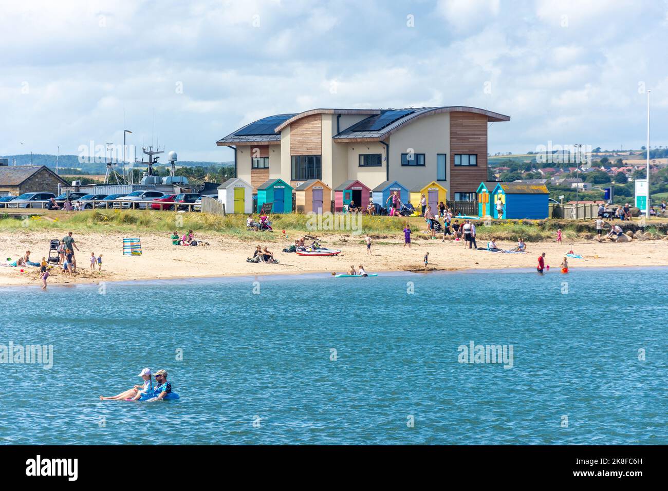 Amble Beach Huts On Little Shore, Harbour Road, Amble, Northumberland