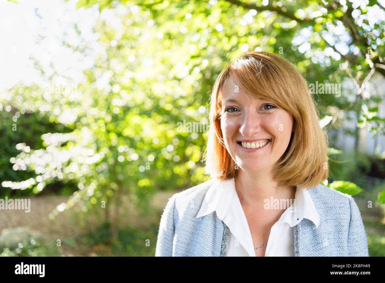 Redhead mature woman hi-res stock photography and images - Alamy