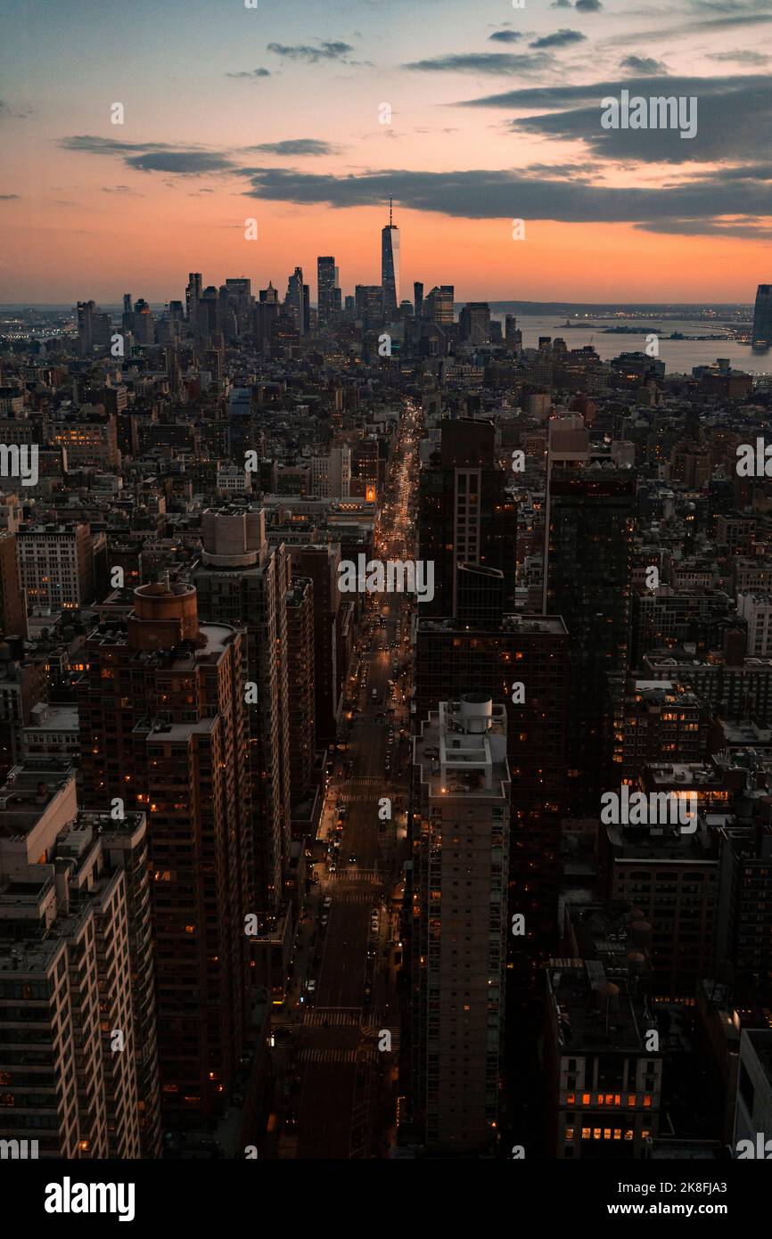 New york city view manhattan with hi-res stock photography and images ...