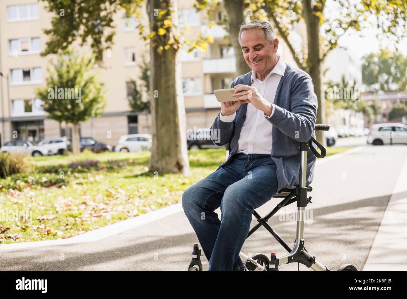 Three wheeled mobility hi-res stock photography and images - Alamy