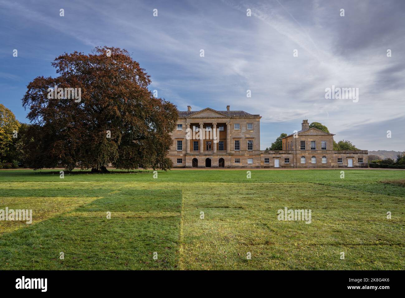 Basildon Park House and Gardens near Reading, United Kingdom Stock