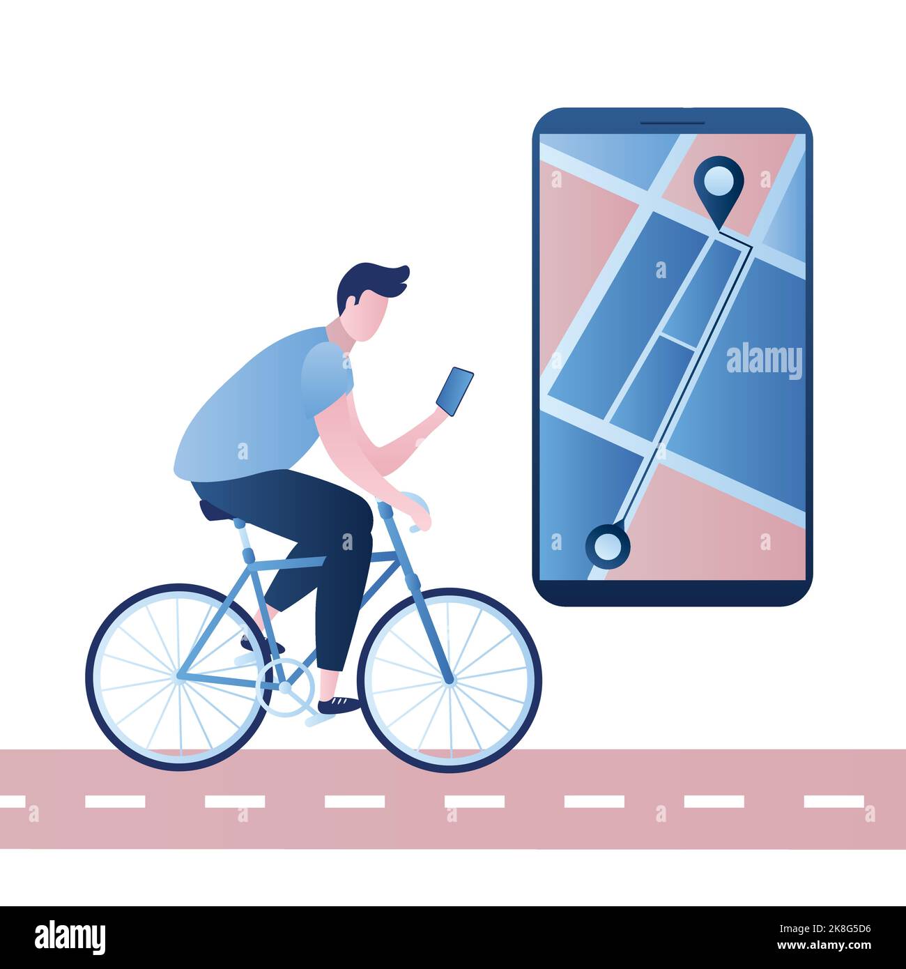 Bike gps system hires stock photography and images Alamy